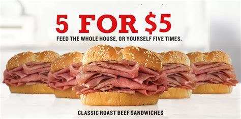 Arby's 5 for 5. Things To Know About Arby's 5 for 5. 